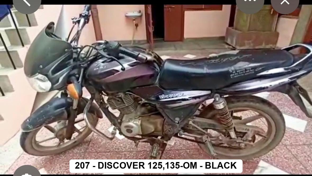 F.MUDGUARD - DISCOVER 135cc OLD - BLACK