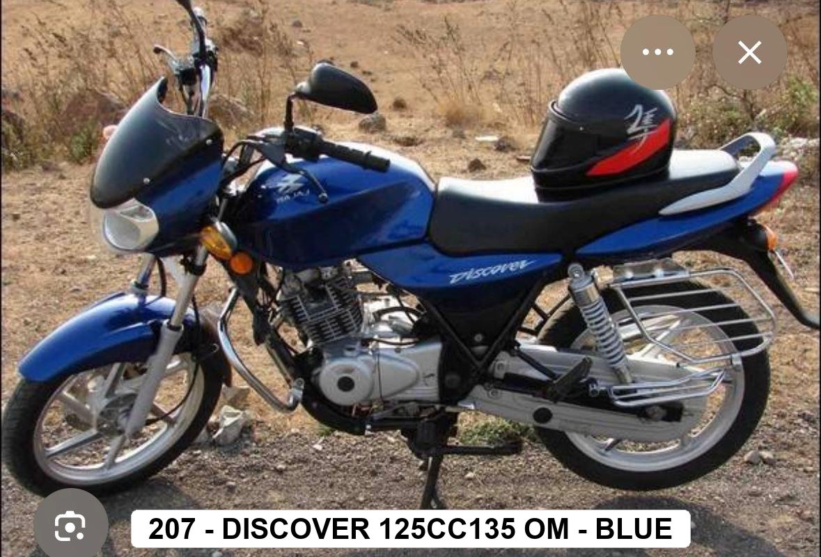 F.MUDGUARD - DISCOVER 135cc OLD - BLUE
