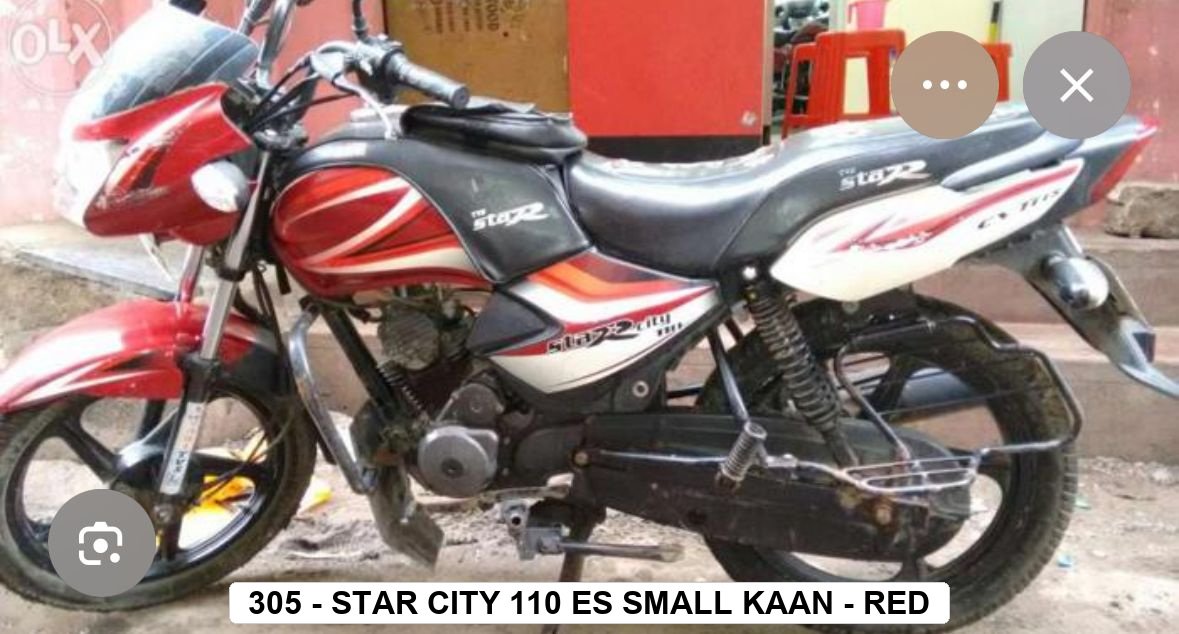 SIDE PANEL - STAR CITY 110 ES SMALL KAAN - RED