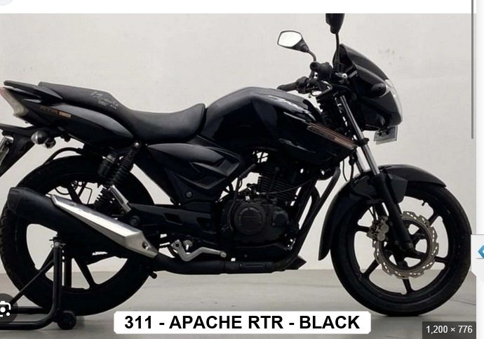 ENGINE GUARD - APACHE RTR - BLACK
