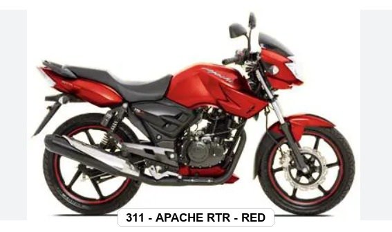 ENGINE GUARD - APACHE RTR - RED