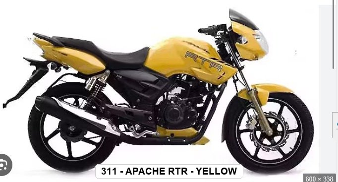 ENGINE GUARD - APACHE RTR - YELLOW