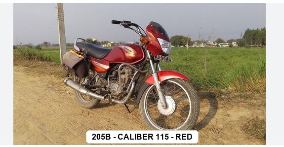 SIDE PANEL - CALIBER 115 - RED