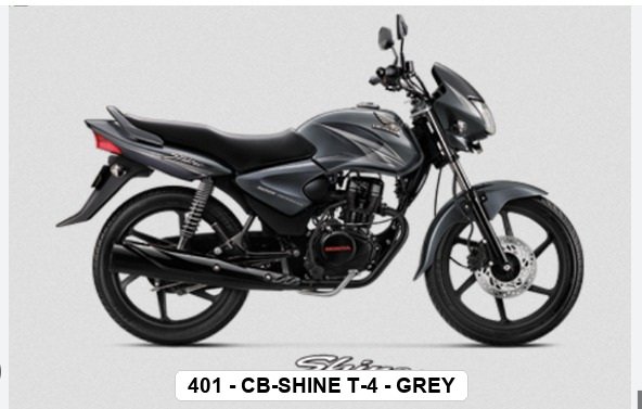 SIDE PANEL - CB-SHINE T-4 - GREY