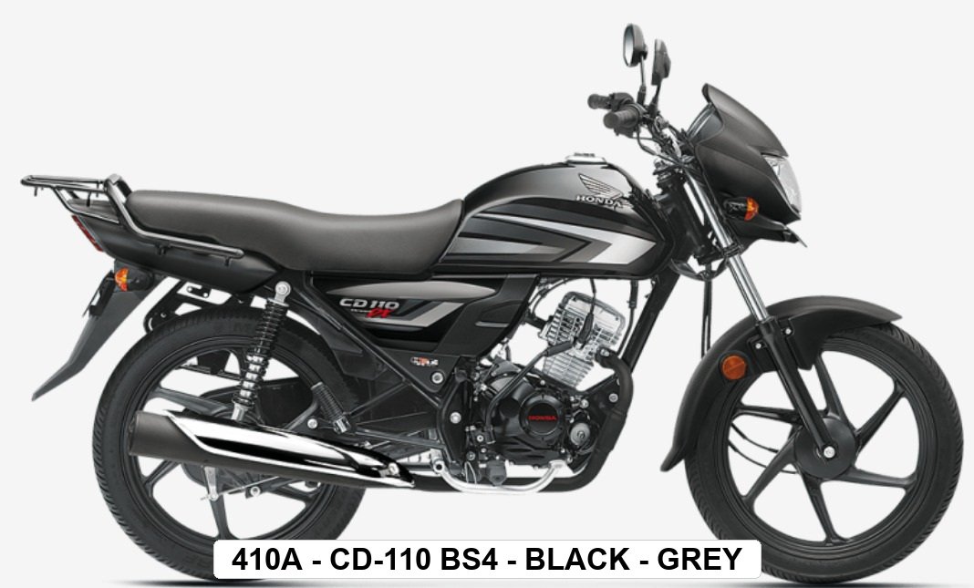 SIDE PANEL - CD-110 BS-4 - BLACK - GREY