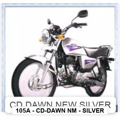 SIDE PANEL - CD-DAWN N/M - SILVER