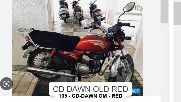 SIDE PANEL - CD-DAWN O/M - RED