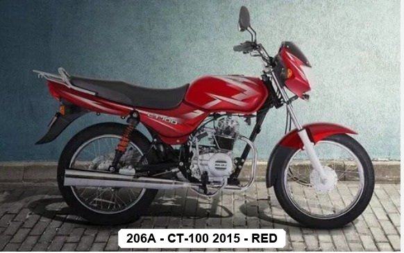 SIDE PANEL - CT-100 2015 - RED
