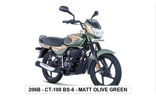 F.MUDGUARD - CT-100 BS-6 - MATT OLIVE GREEN