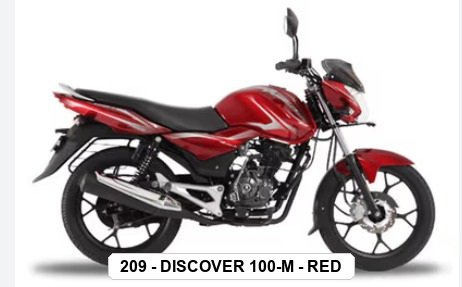 F.MUDGUARD - DISCOVER 100-M - RED