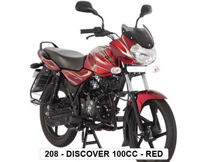 F.MUDGUARD - DISCOVER 100cc - RED