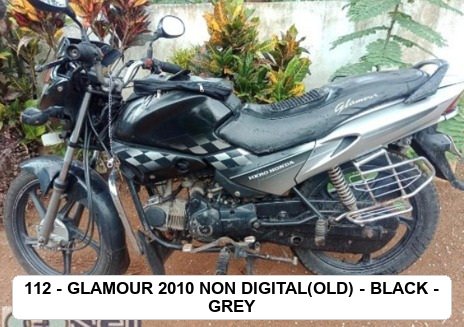 SIDE PANEL - GLAMOUR 2010 NON DIGITAL(OLD) - BLACK - GREY (BASE COLOR - DARK SILVER , STICKER - BLACK)