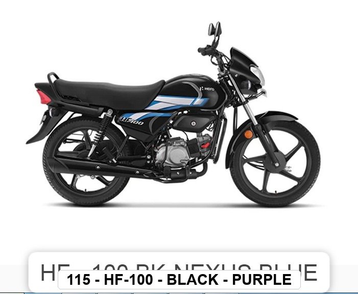 SIDE PANEL - HF-100 - BLACK - PURPLE