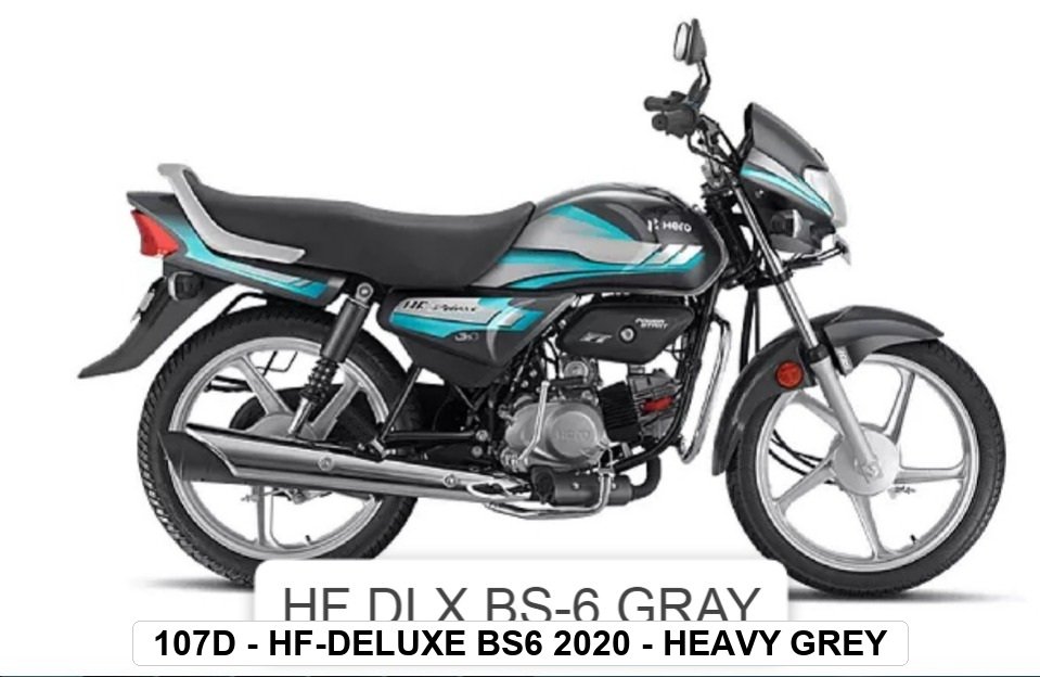 F.MUDGUARD - HF-DELUXE BS6 2020 - HEAVY GREY