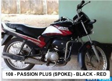 SIDE PANEL - PASSION PLUS (SPOKE) - BLACK - RED