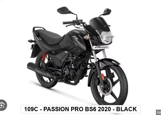 F.MUDGUARD - PASSION PRO BS6 2020 - BLACK