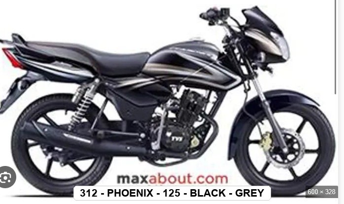 VISOR - PHOENIX - 125 - BLACK - GREY