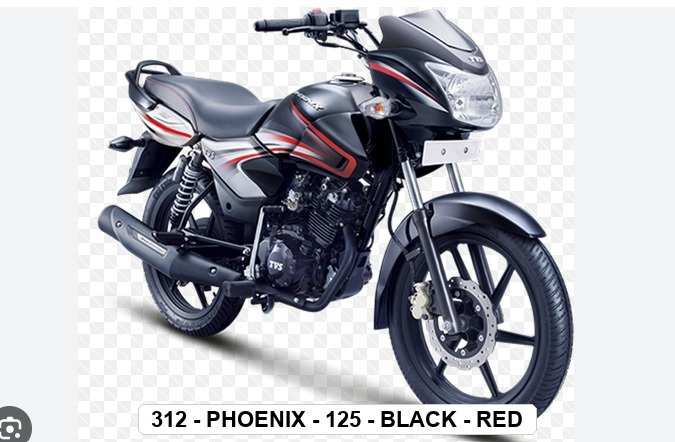 VISOR - PHOENIX - 125 - BLACK - RED