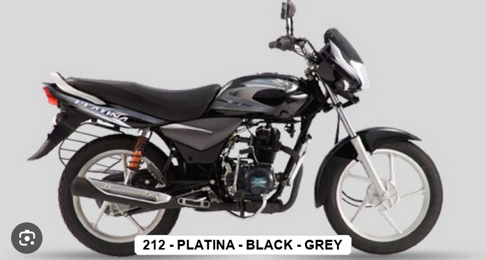 SIDE PANEL - PLATINA - BLACK - GREY (BASE COLOR - BLACK , STICKER - CROME)