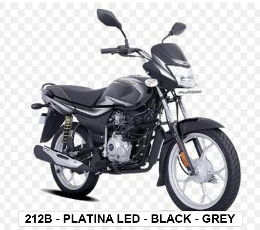 SIDE PANEL - PLATINA LED - BLACK - GREY