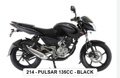 F.MUDGUARD - PULSAR 135cc - BLACK