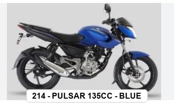 F.MUDGUARD - PULSAR 135cc - BLUE