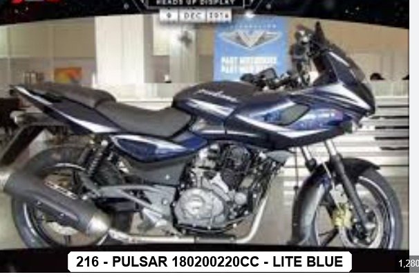 F.MUDGUARD - PULSAR 180/200/220cc - LITE BLUE