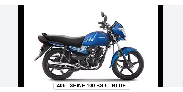 F.MUDGUARD - SHINE 100 BS-6 - BLUE