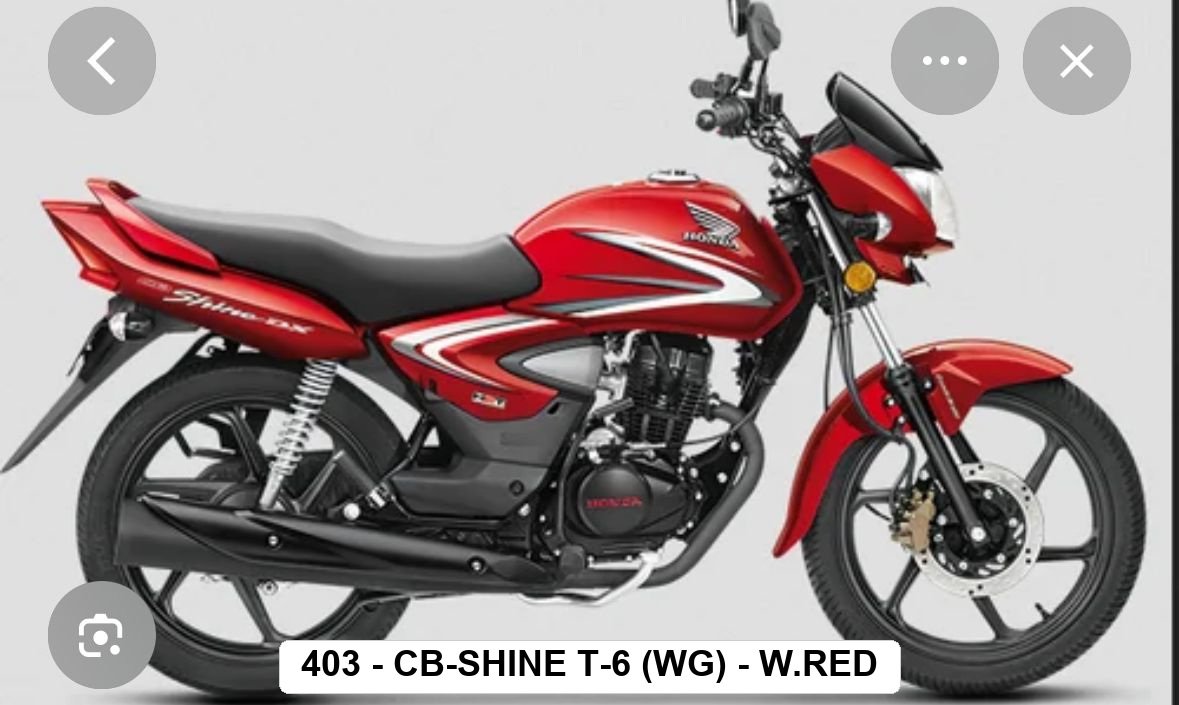 F.MUDGUARD - CB-SHINE T-6 (W/G) - IMPERIAL RED