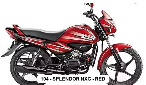 SIDE PANEL - SPLENDOR NXG - RED
