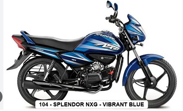 F.MUDGUARD - SPLENDOR NXG - VIBRANT BLUE