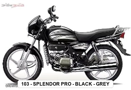 SIDE PANEL - SPLENDOR PRO - BLACK - GREY