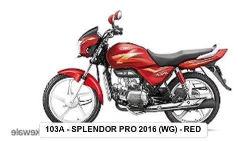SIDE PANEL - SPLENDOR PRO 2016 (W/G) - RED
