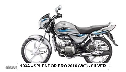 SIDE PANEL - SPLENDOR PRO 2016 (W/G) - SILVER