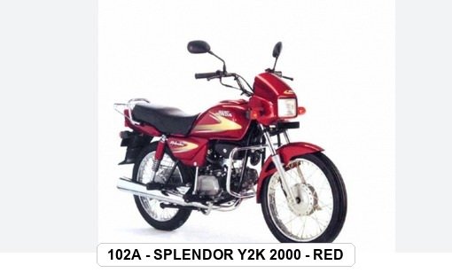 SIDE PANEL - SPLENDOR Y2K 2000 - RED