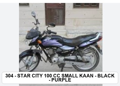 F.MUDGUARD - STAR CITY 100 CC SMALL KAAN - BLACK