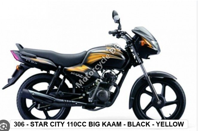SIDE PANEL - STAR CITY 110cc BIG KAAM - BLACK - YELLOW