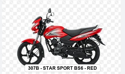VISOR - STAR SPORT BS6 - RED