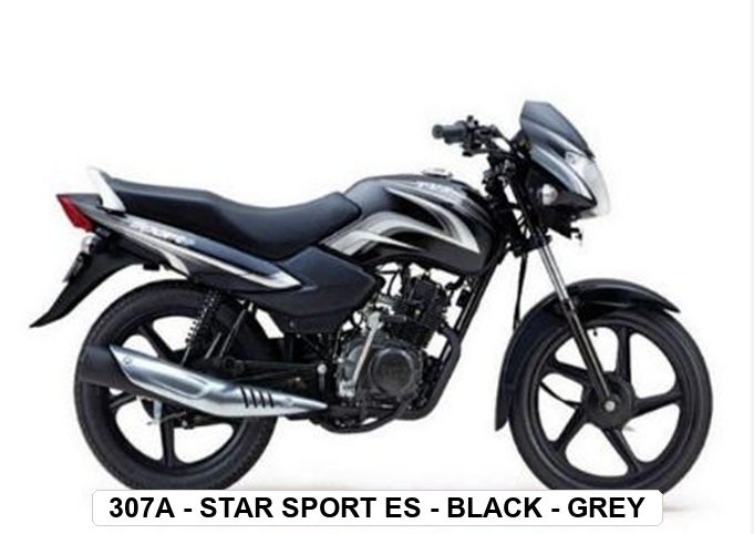 F.MUDGUARD - STAR SPORT ES - BLACK