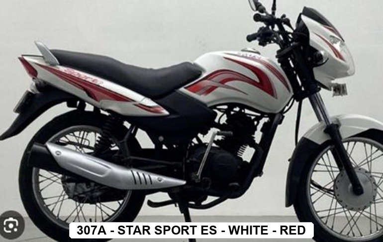 SIDE PANEL - STAR SPORT ES - WHITE - RED
