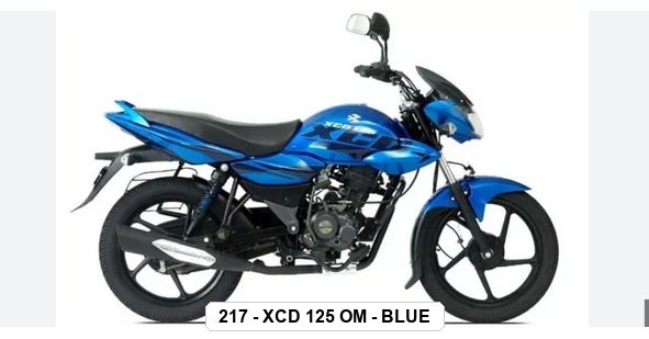 SIDE PANEL - XCD 125 O/M - BLUE