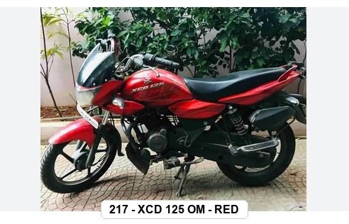 SIDE PANEL - XCD 125 O/M - RED